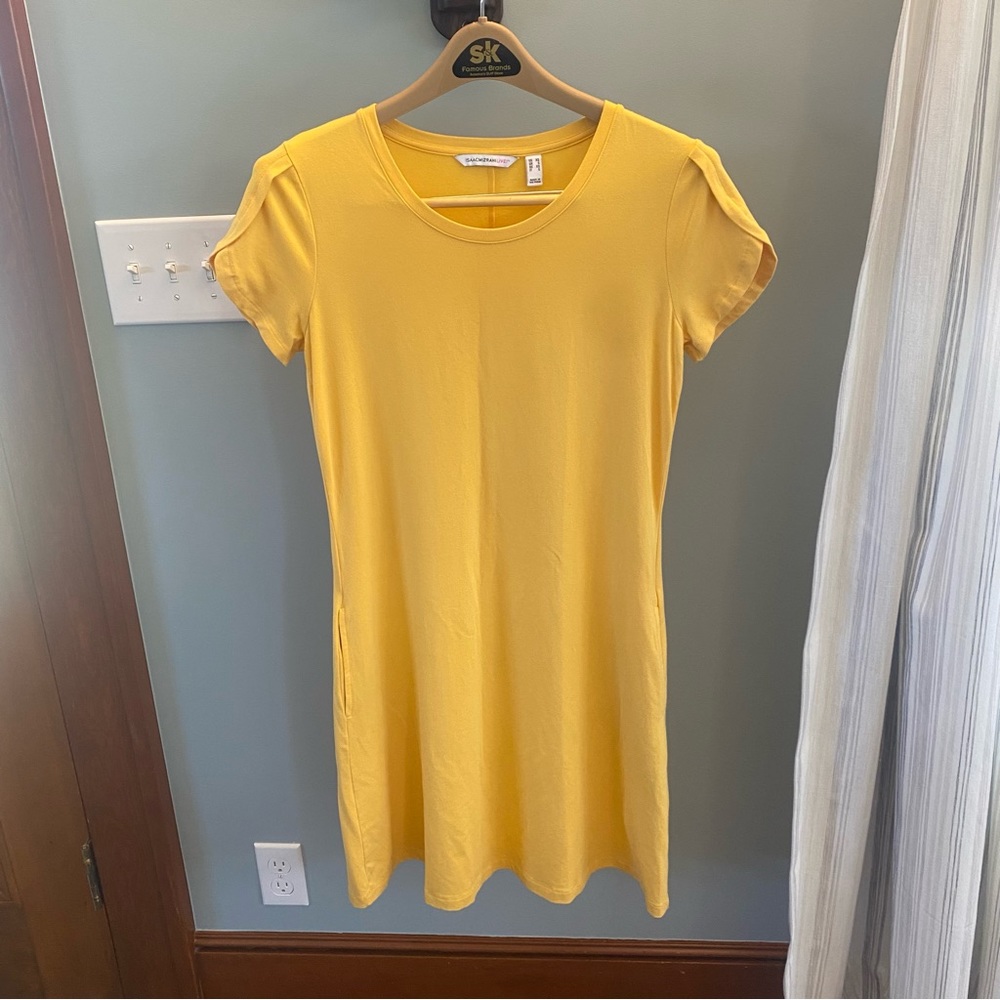 Isaac Mizrahi Live! Honeysuckle Tulip Sleeve Swing Dress- Sz XS